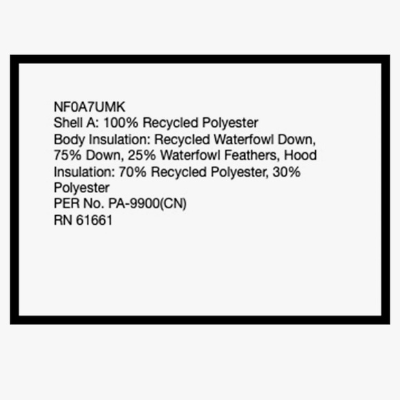 NWT The North Face Baby Boy Mount Chimbo Reversible Hooded Jacket Cozy Warm - Picture 7 of 8